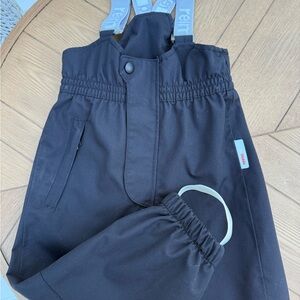 Reima Black Kids Rain Bibs